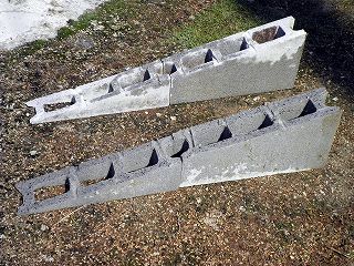 How to cut a concrete block well